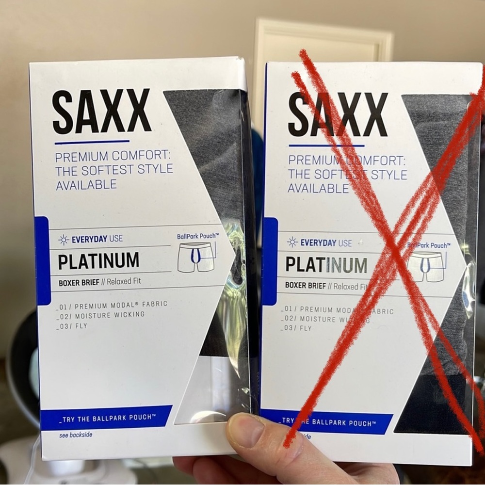 1 pair Saxx Underwear